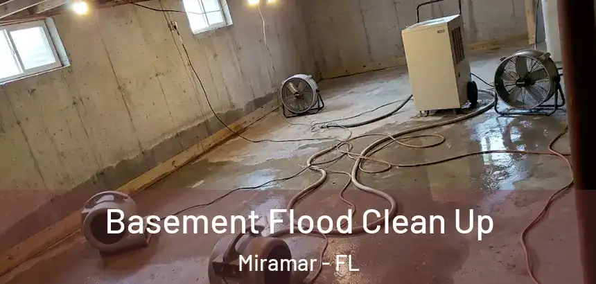  Basement Flood Clean Up Miramar - FL