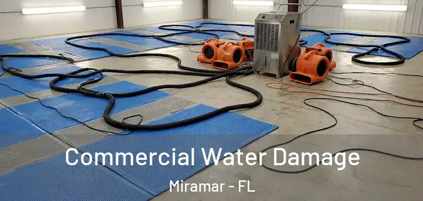  Commercial Water Damage Miramar - FL