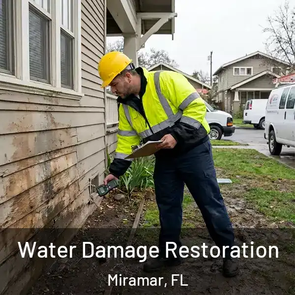  Water Damage Restoration Miramar, FL